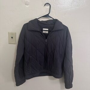 Abercrombie & Fitch Quilted Quarter Zip